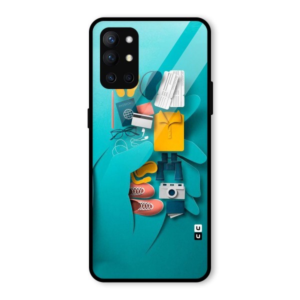 Vacay Vibes Glass Back Case for OnePlus 9R
