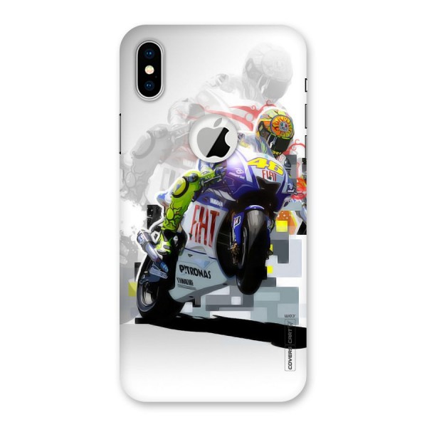 Valentino Rossi Back Case for iPhone X Logo Cut