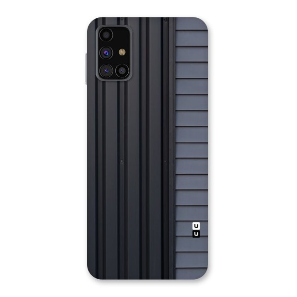 Vertical Horizontal Back Case for Galaxy M31s