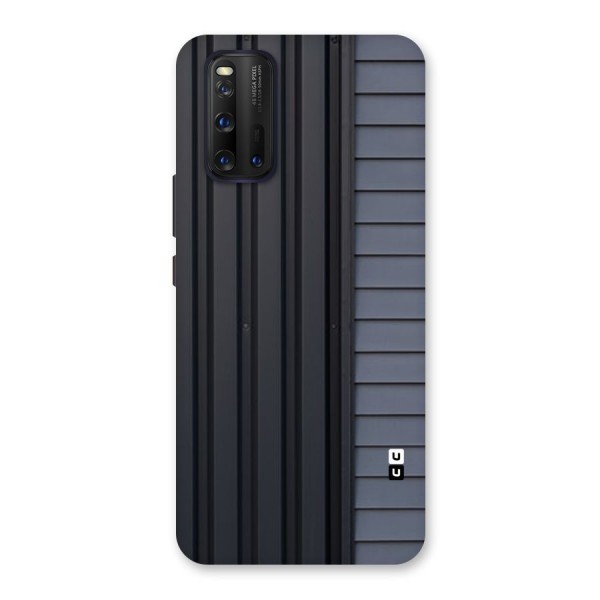 Vertical Horizontal Back Case for Vivo iQOO 3