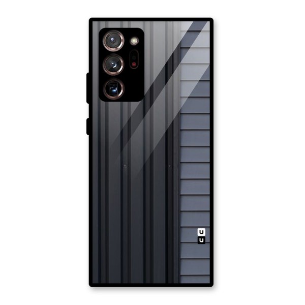 Vertical Horizontal Glass Back Case for Galaxy Note 20 Ultra