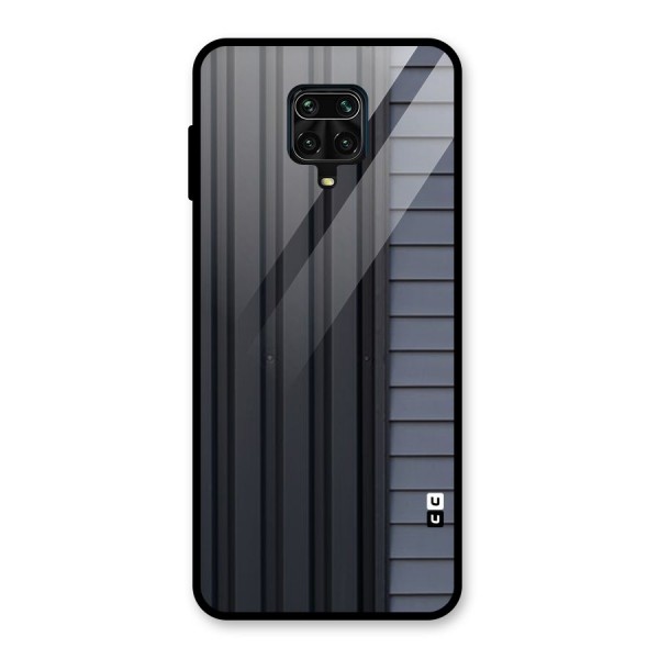 Vertical Horizontal Glass Back Case for Redmi Note 9 Pro Max