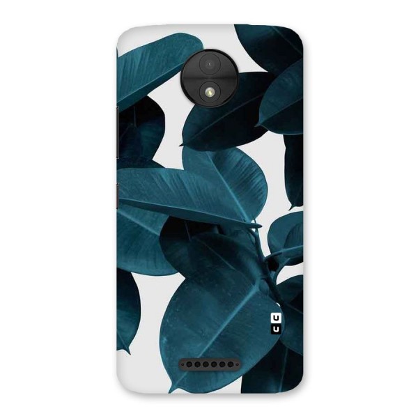 Very Aesthetic Leafs Back Case for Moto C