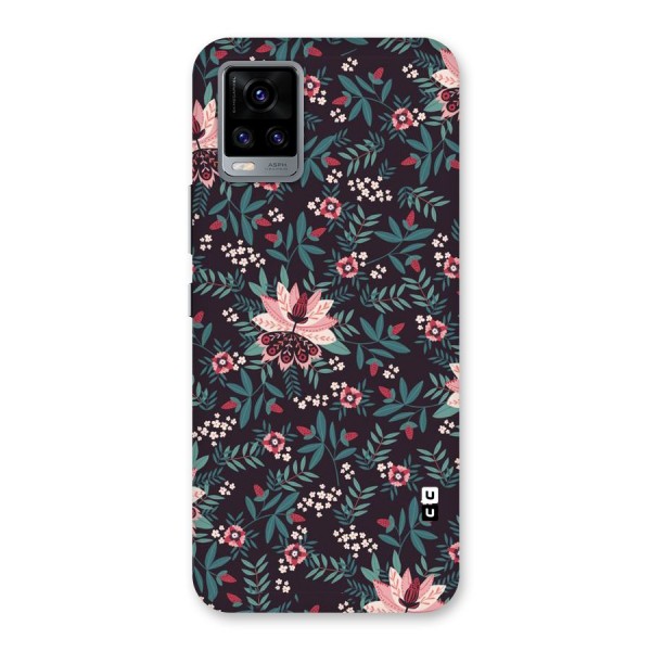 Very Leafy Pattern Back Case for Vivo V20