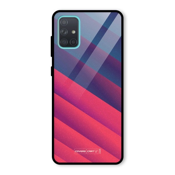 Vibrant Shades Glass Back Case for Galaxy A71