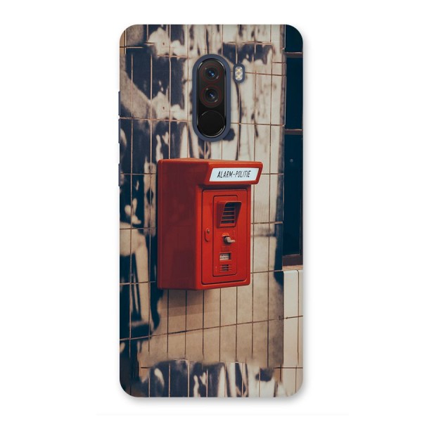 Vintage Alarm Back Case for Poco F1