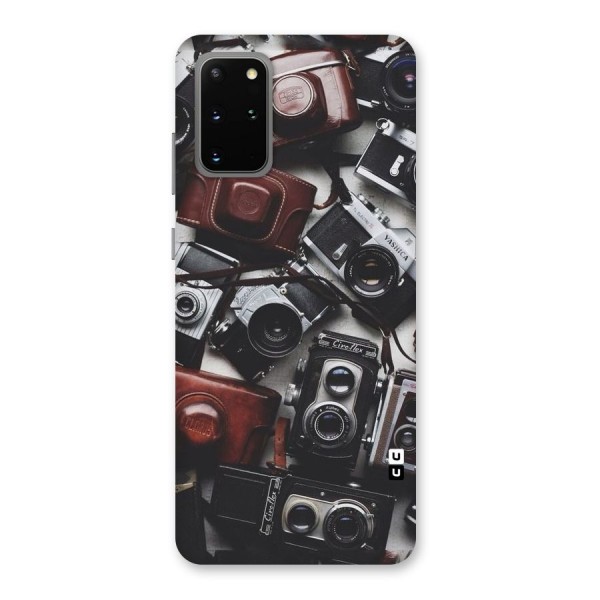 Vintage Beauty Shutter Back Case for Galaxy S20 Plus