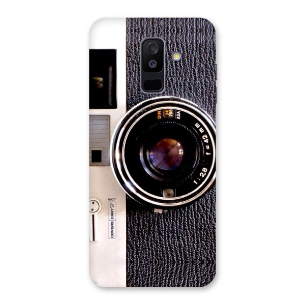 Vintage Camera Back Case for Galaxy A6 Plus