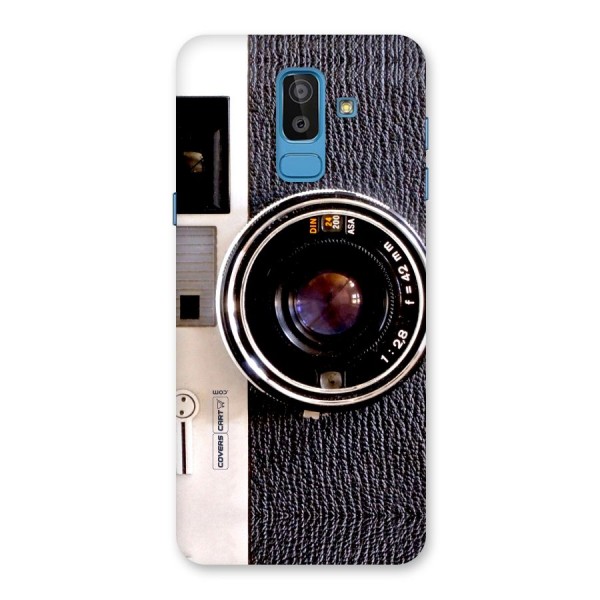 Vintage Camera Back Case for Galaxy J8