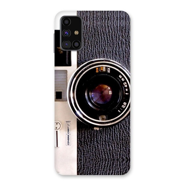 Vintage Camera Back Case for Galaxy M31s