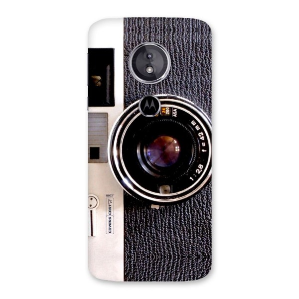 Vintage Camera Back Case for Moto E5