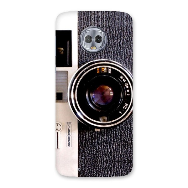 Vintage Camera Back Case for Moto G6