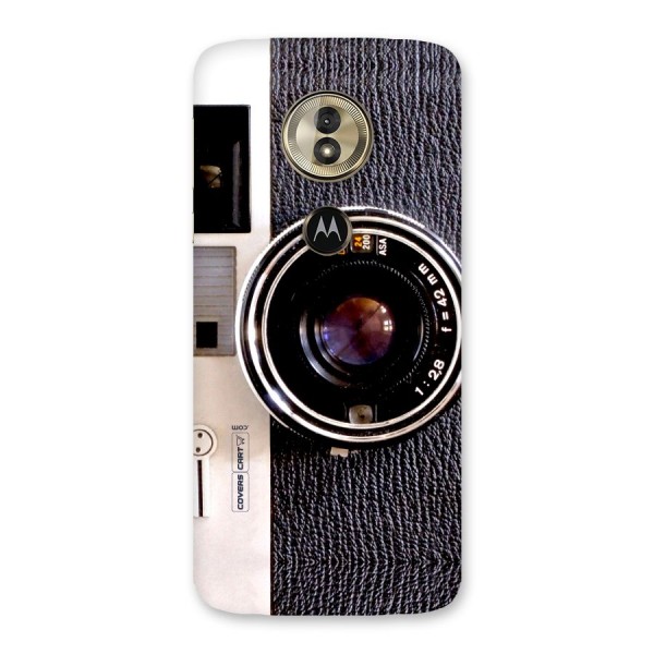 Vintage Camera Back Case for Moto G6 Play