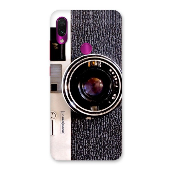Vintage Camera Back Case for Redmi Note 7 Pro