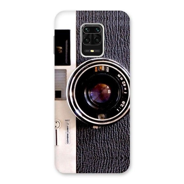 Vintage Camera Back Case for Redmi Note 9 Pro