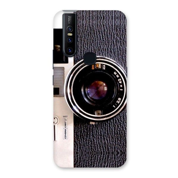 Vintage Camera Back Case for Vivo V15