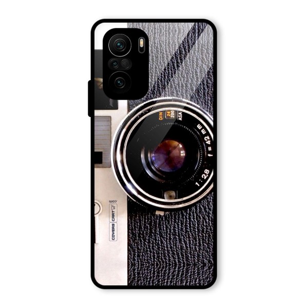 Vintage Camera Glass Back Case for Mi 11X Pro
