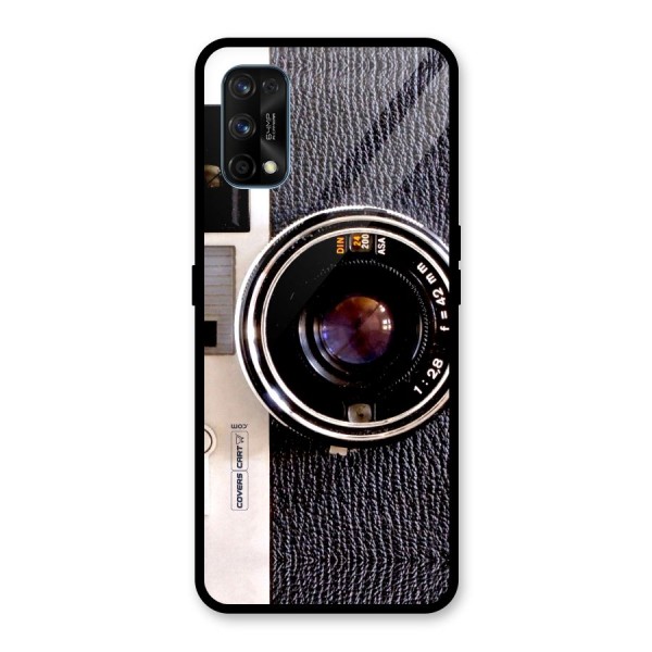 Vintage Camera Glass Back Case for Realme 7 Pro