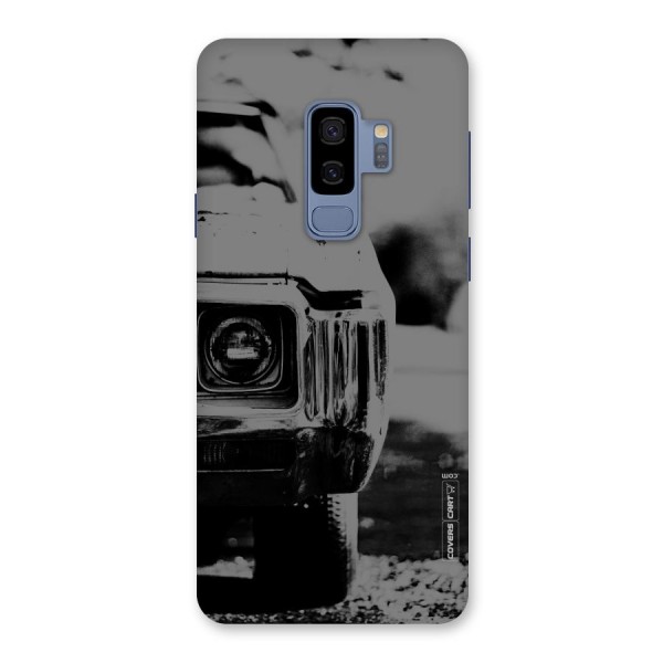 Vintage Car Black and White Back Case for Galaxy S9 Plus