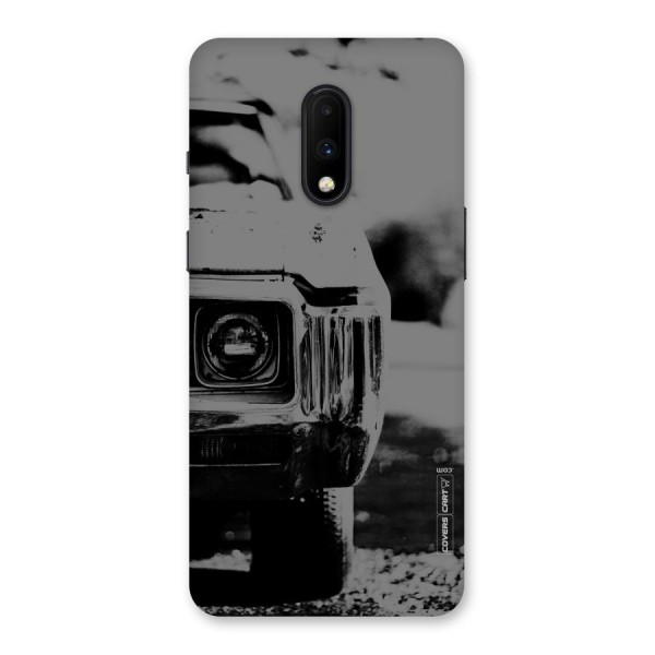 Vintage Car Black and White Back Case for OnePlus 7