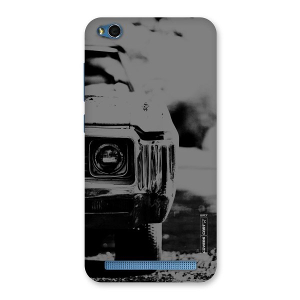 Vintage Car Black and White Back Case for Redmi 5A