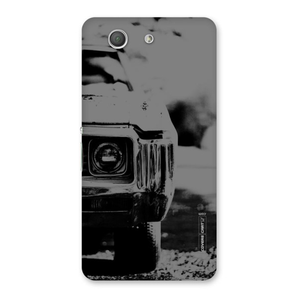 Vintage Car Black and White Back Case for Xperia Z3 Compact