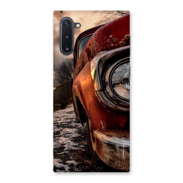 Vintage Car Headlight Back Case for Galaxy Note 10