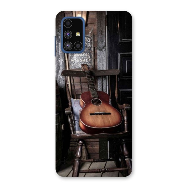 Vintage Chair Guitar Back Case for Galaxy M51