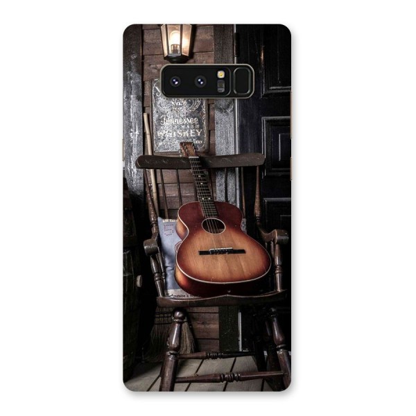 Vintage Chair Guitar Back Case for Galaxy Note 8