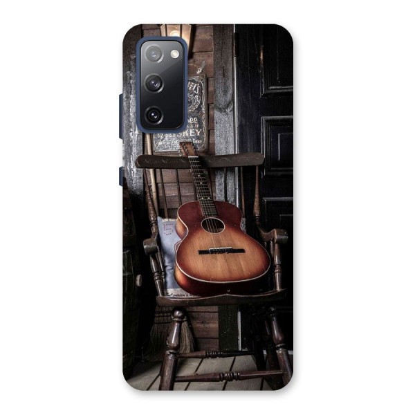 Vintage Chair Guitar Back Case for Galaxy S20 FE