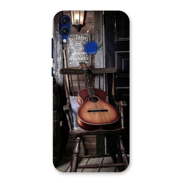 Vintage Chair Guitar Back Case for Honor 8C