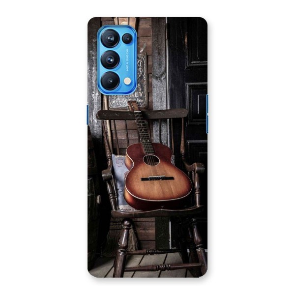 Vintage Chair Guitar Back Case for Oppo Reno5 Pro 5G