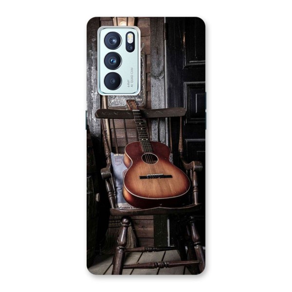 Vintage Chair Guitar Back Case for Oppo Reno6 Pro 5G