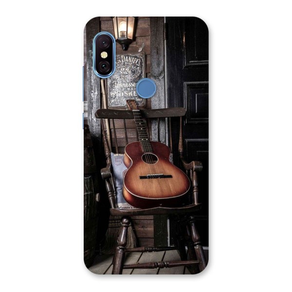 Vintage Chair Guitar Back Case for Redmi Note 6 Pro
