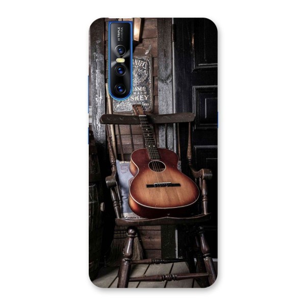 Vintage Chair Guitar Back Case for Vivo V15 Pro