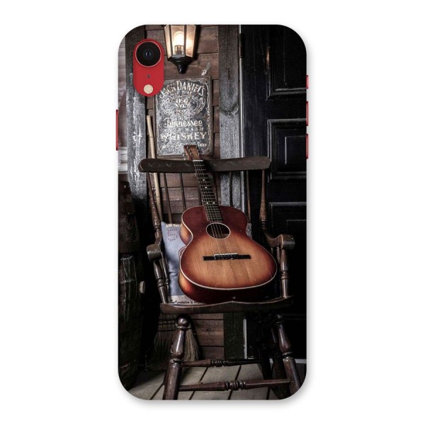 Vintage Chair Guitar Back Case for iPhone XR