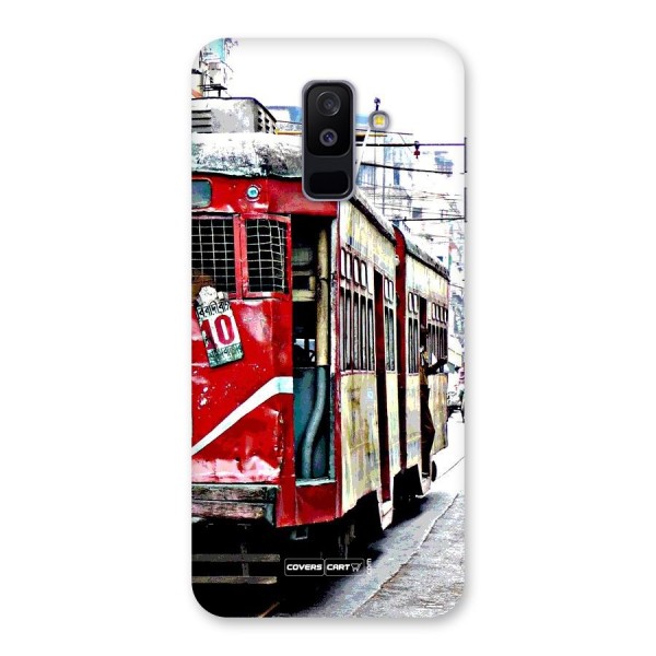 Vintage Citystyle Back Case for Galaxy A6 Plus