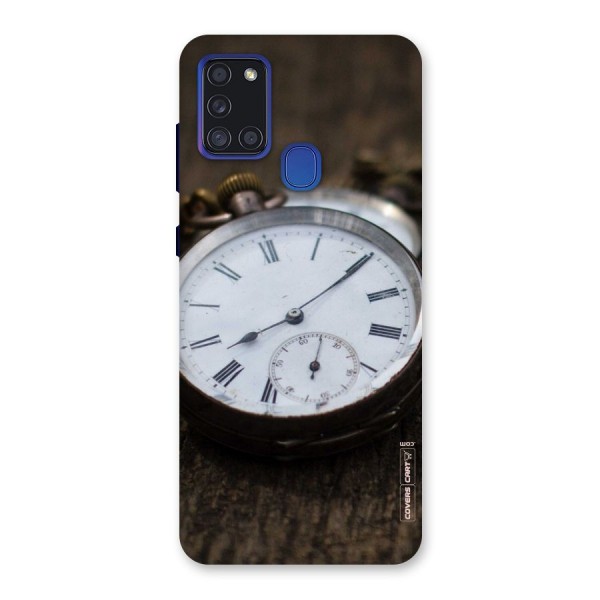 Vintage Clock Back Case for Galaxy A21s