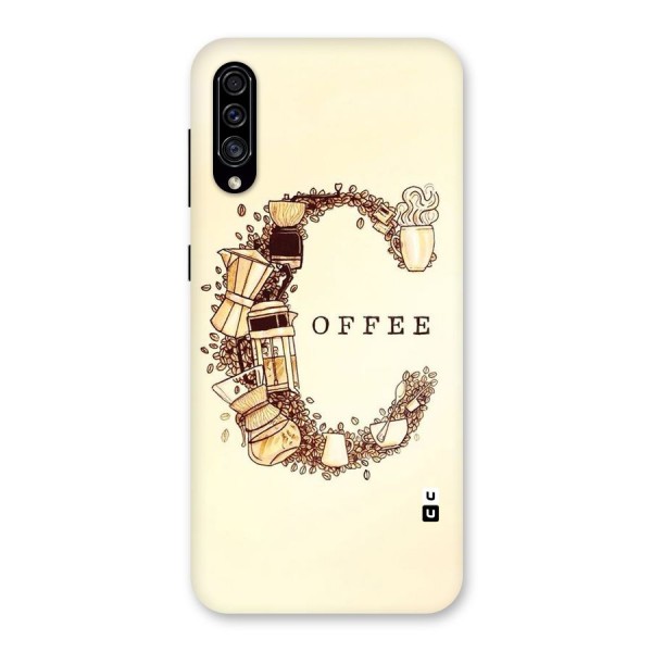 Vintage Coffee Back Case for Galaxy A30s
