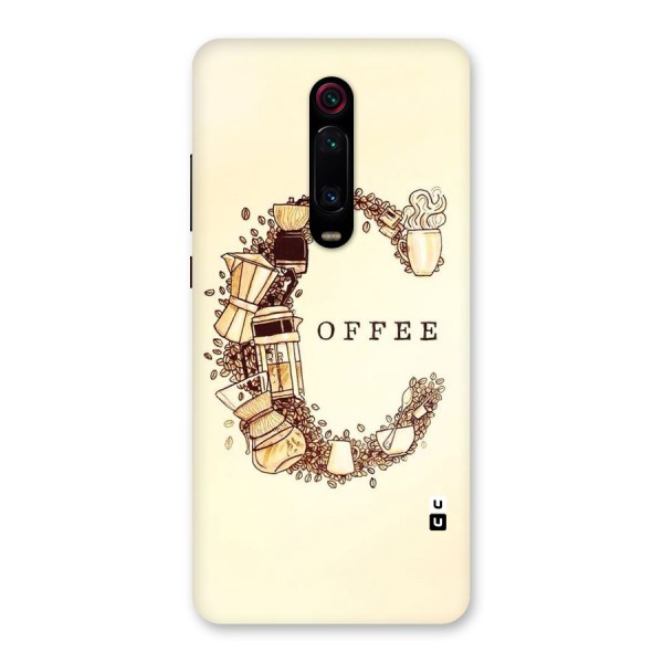 Vintage Coffee Back Case for Redmi K20 Pro