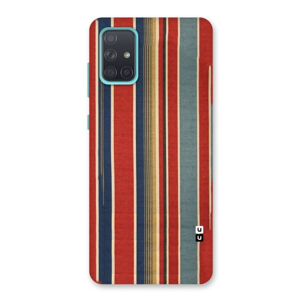 Vintage Disort Stripes Back Case for Galaxy A71