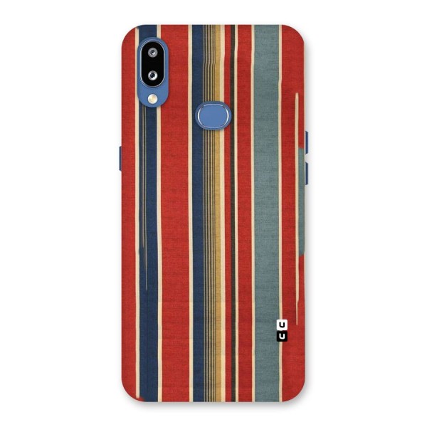 Vintage Disort Stripes Back Case for Galaxy M01s
