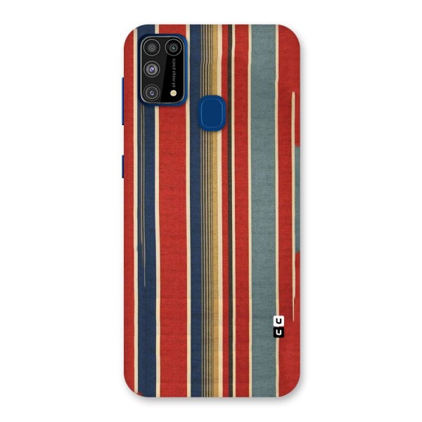 Vintage Disort Stripes Back Case for Galaxy M31