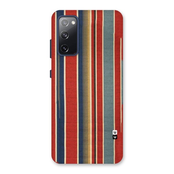 Vintage Disort Stripes Back Case for Galaxy S20 FE