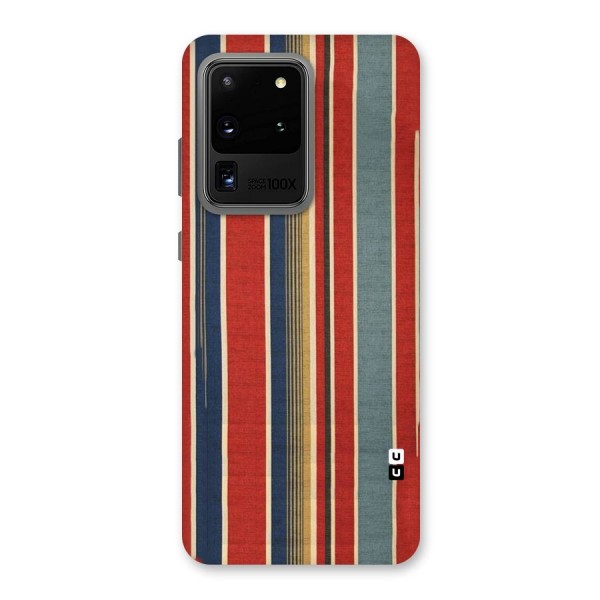 Vintage Disort Stripes Back Case for Galaxy S20 Ultra