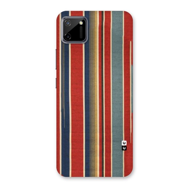 Vintage Disort Stripes Back Case for Realme C11