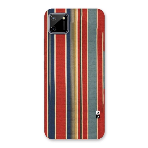 Vintage Disort Stripes Back Case for Realme C11