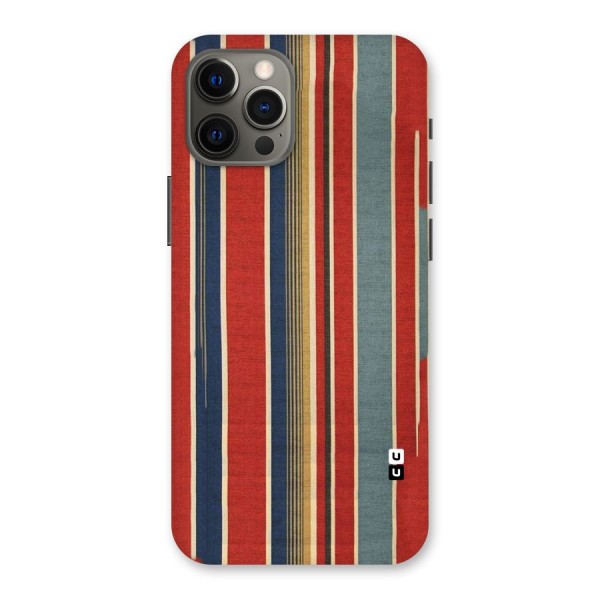 Vintage Disort Stripes Back Case for iPhone 12 Pro Max