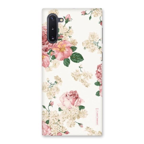 Vintage Floral Pattern Back Case for Galaxy Note 10