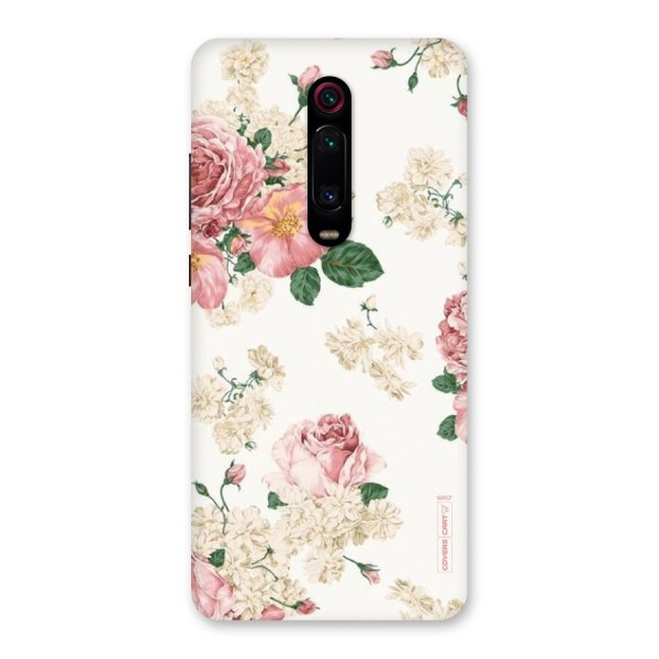 Vintage Floral Pattern Back Case for Redmi K20 Pro